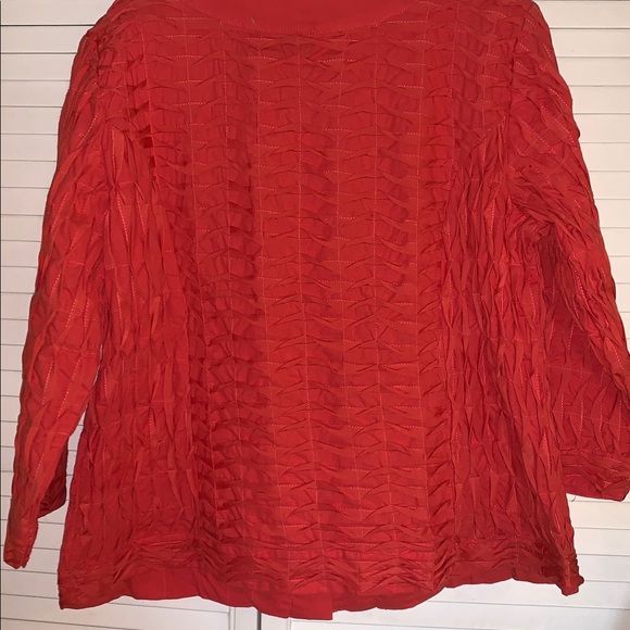 Sara studio coral vintage jacket with snaps - Picture 4 of 9